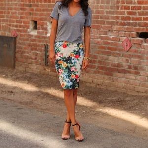 ASOS 2 Petite floral skirt